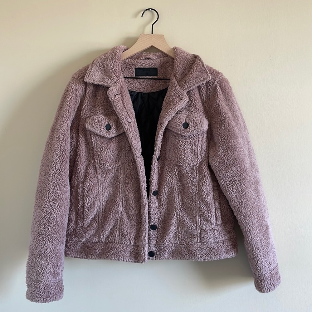 Blank NYC teddy coat
